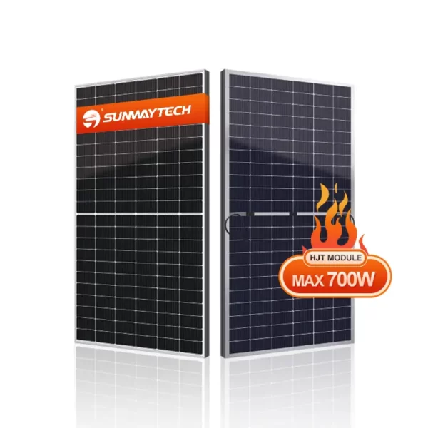 132cells 210mm 680w 700w Monocrystalline HJT Solar Panel - 图片 3