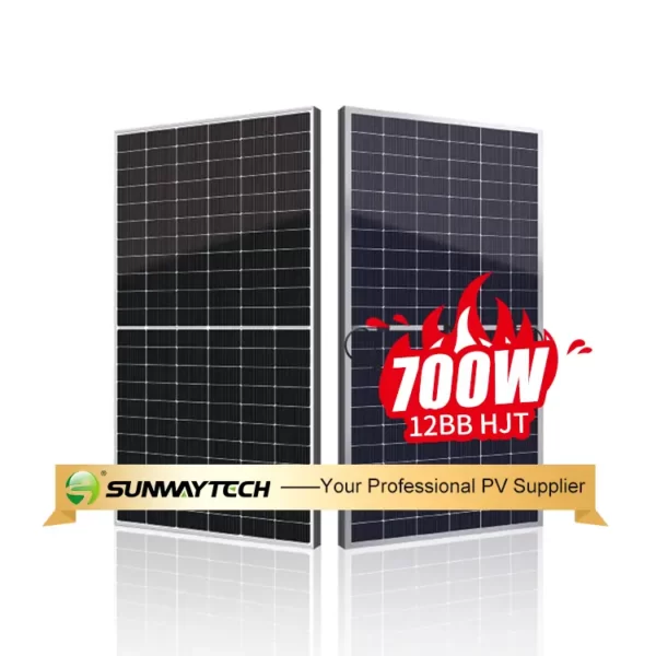 132cells 210mm 680w 700w Monocrystalline HJT Solar Panel - 图片 5