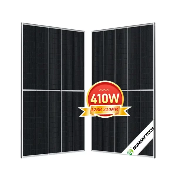 Sunway 120cells 166mm 385w 410w Monocrystalline Shinged Solar Panel - 图片 5